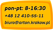 pon-pt: 8-16:30 +48 12 410-55-11